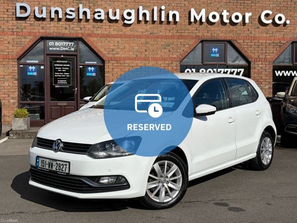 Volkswagen Polo Hatchback, Petrol, 2015, White