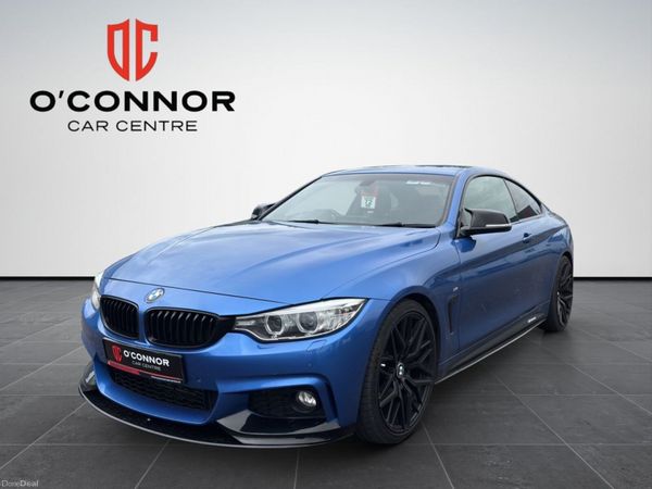 BMW 4-Series Coupe, Diesel, 2017, Blue