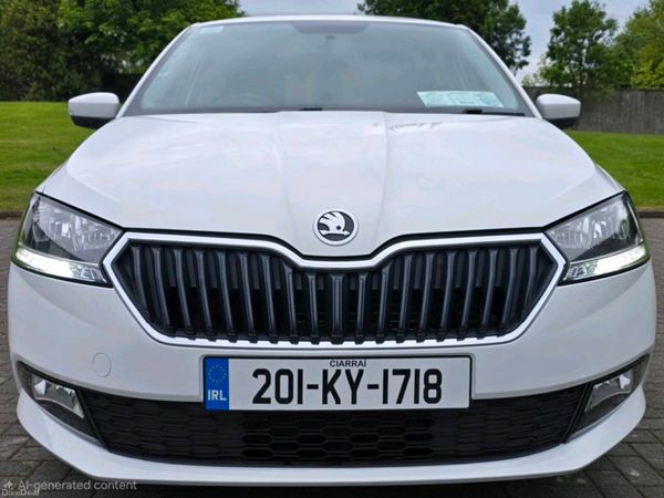 Skoda Fabia Hatchback, Petrol, 2020, White
