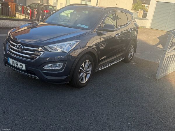 Hyundai Santa Fe SUV, Diesel, 2016, Blue