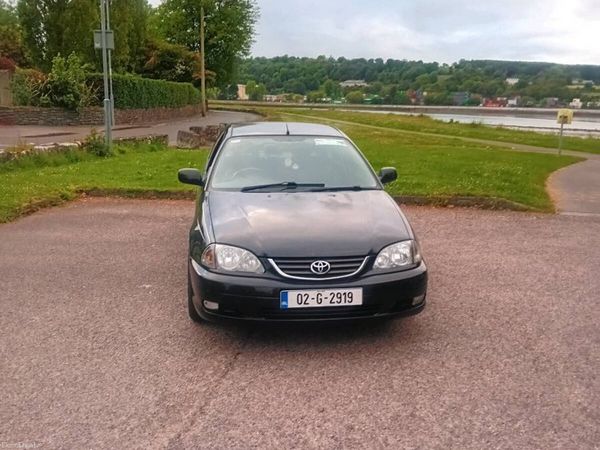 Toyota Avensis Hatchback, Petrol, 2002, Black