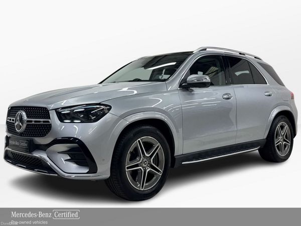 Mercedes-Benz GLE SUV, Diesel Plug-in Hybrid, 2023, Silver