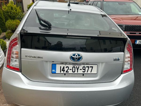 Toyota Prius Hatchback, Petrol Hybrid, 2014, Silver