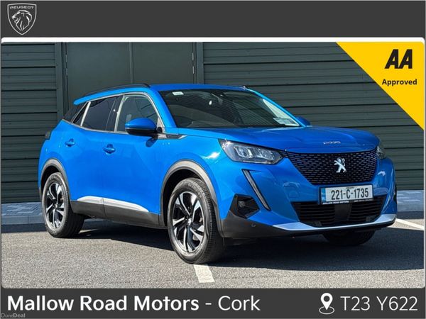 Peugeot 2008 MPV, Electric, 2022, Blue