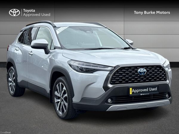 Toyota Corolla Cross SUV, Petrol Hybrid, 2023, Silver