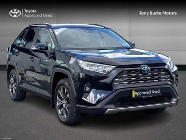 Toyota RAV4 SUV, Petrol Hybrid, 2022, Black