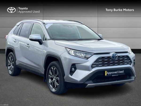 Toyota RAV4 SUV, Petrol Hybrid, 2023, Silver