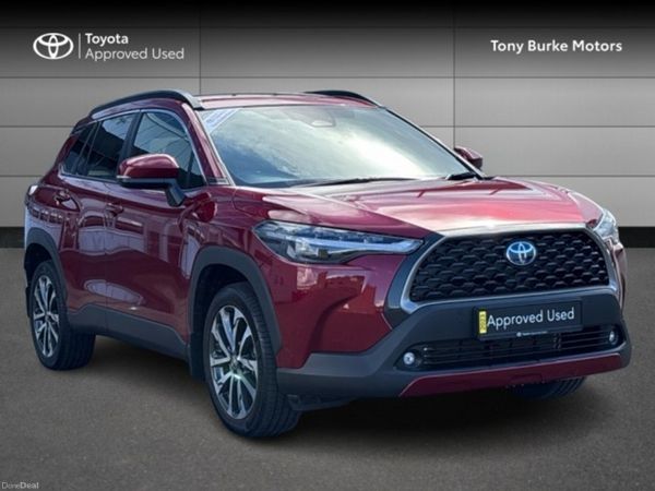 Toyota Corolla SUV, Petrol Hybrid, 2023, Red