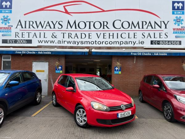 Volkswagen Golf Hatchback, Petrol, 2013, Red
