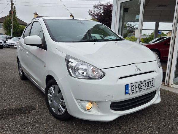 Mitsubishi Mirage Hatchback, Petrol, 2013, White