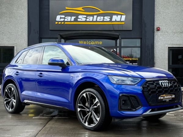 Audi Q5 SUV, Diesel Hybrid, 2023, Blue