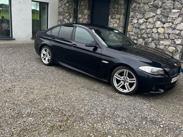 BMW 5-Series Saloon, Diesel, 2013, Black