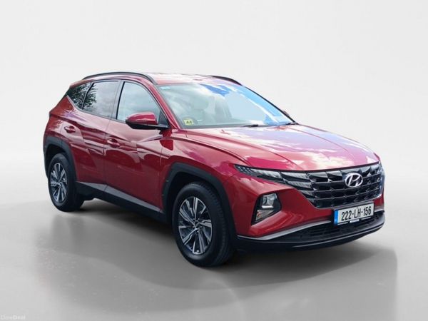 Hyundai Tucson SUV, Petrol Hybrid, 2022, Red