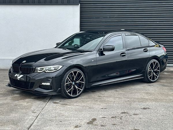 BMW 3-Series Saloon, Diesel Hybrid, 2020, Black