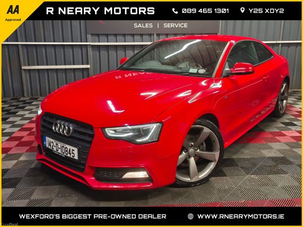 Audi A5 Coupe, Diesel, 2014, Red