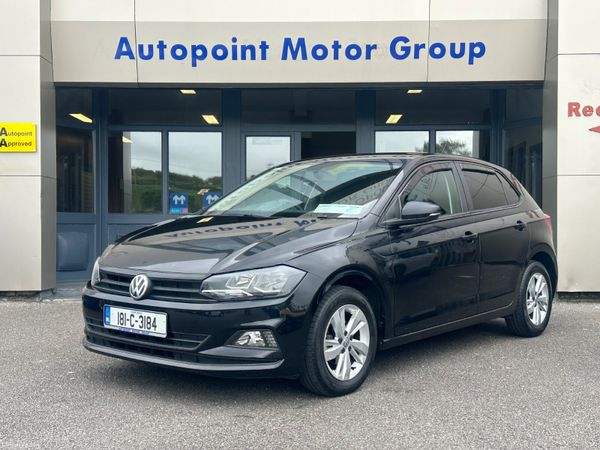 Volkswagen Polo Hatchback, Petrol, 2018, Black
