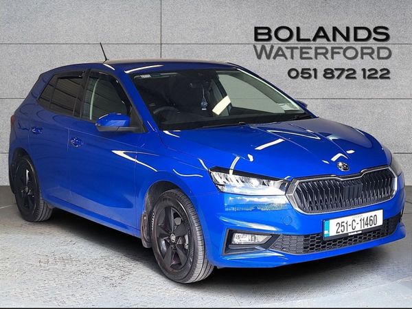 Skoda Fabia Hatchback, Petrol, 2025, Blue