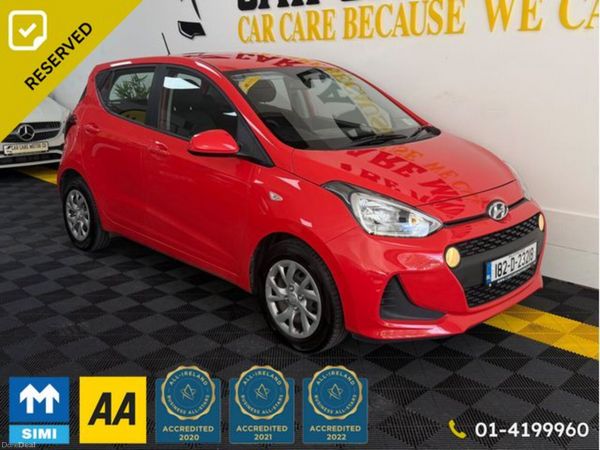 Hyundai i10 Hatchback, Petrol, 2018, Red