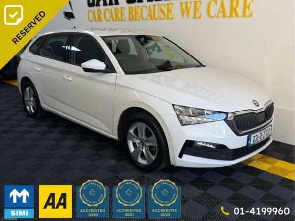 Skoda Scala Hatchback, Petrol, 2023, White