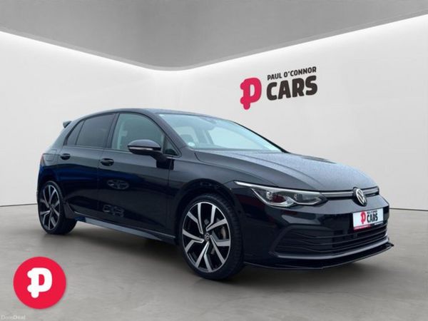 Volkswagen Golf Hatchback, Petrol Hybrid, 2021, Black