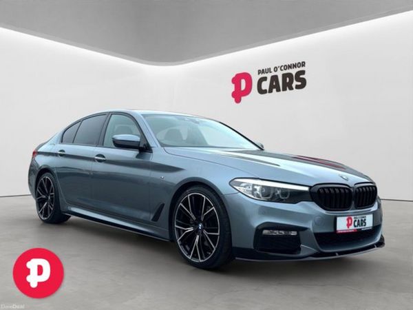 BMW 5-Series Saloon, Diesel, 2018, Grey