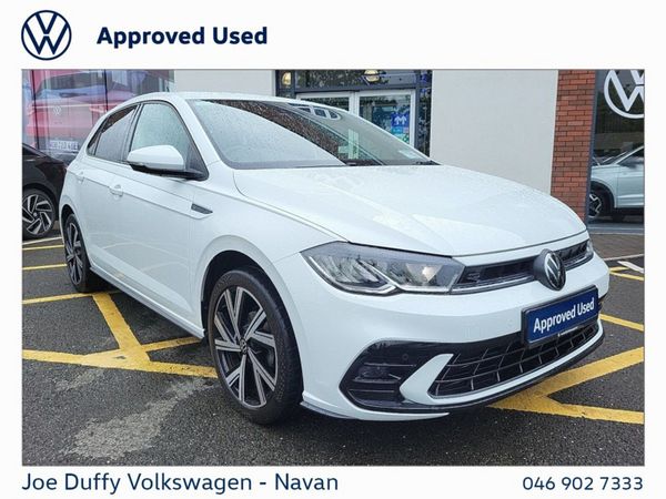 Volkswagen Polo Hatchback, Petrol, 2023, White