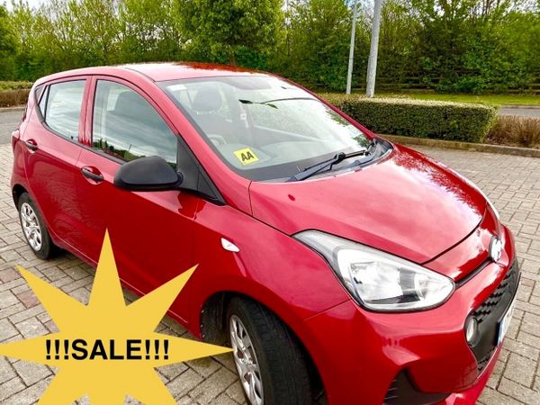 Hyundai i10 Hatchback, Petrol, 2017, Red