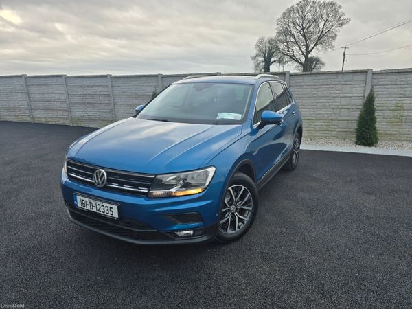 Volkswagen Tiguan SUV, Diesel, 2018, Blue
