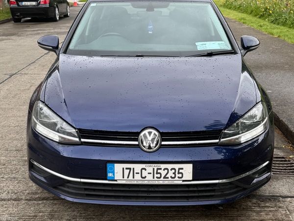 Volkswagen Golf Hatchback, Petrol, 2017, Blue