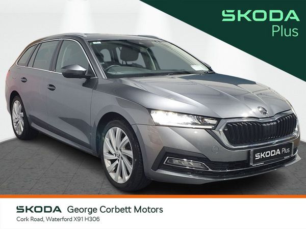 Skoda Octavia Estate, Petrol, 2022, Grey