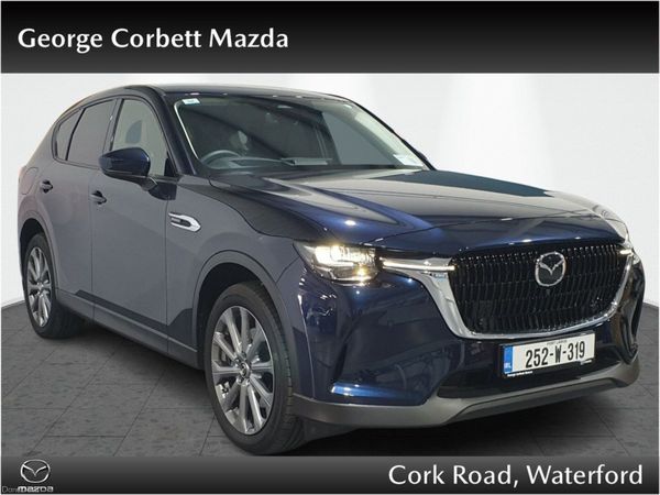 Mazda CX-60 SUV, Petrol Plug-in Hybrid, 2025, Blue