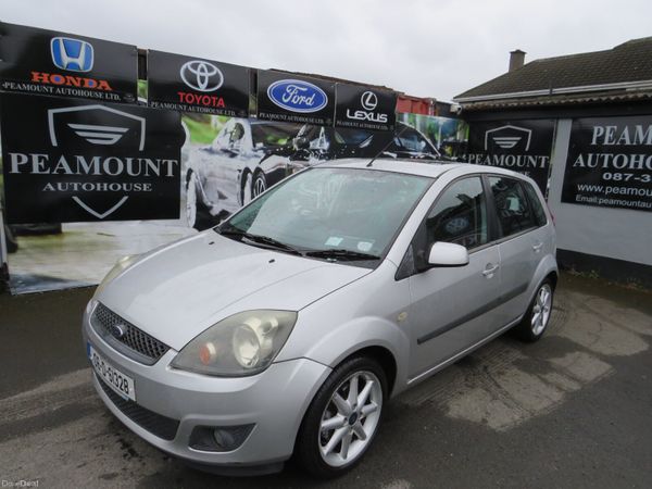 Ford Fiesta Hatchback, Petrol, 2006, Silver