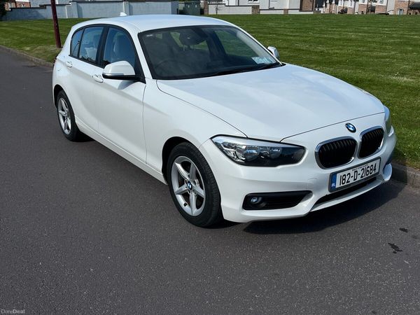 BMW 1-Series Hatchback, Diesel, 2018, White