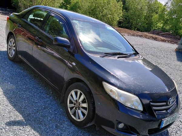 Toyota Corolla Saloon, Petrol, 2008, Black