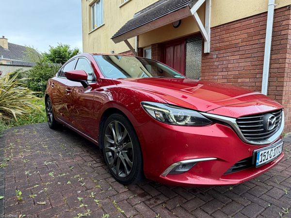 Mazda Mazda6 Saloon, Diesel, 2015, Red