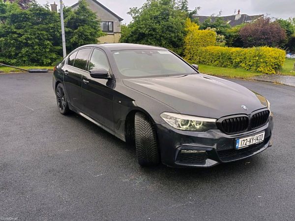 BMW 5-Series Saloon, Diesel, 2017, Black
