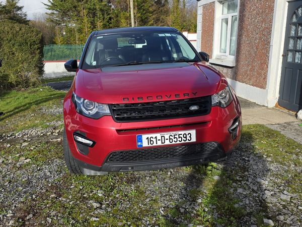 Land Rover Discovery Sport SUV, Diesel, 2016, Red