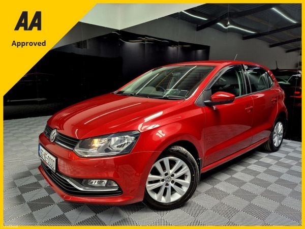 Volkswagen Polo Hatchback, Petrol, 2016, Red