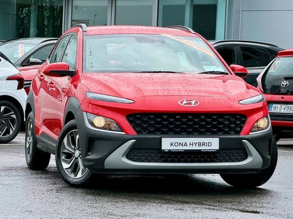 Hyundai KONA Hatchback, Petrol Hybrid, 2022, Red
