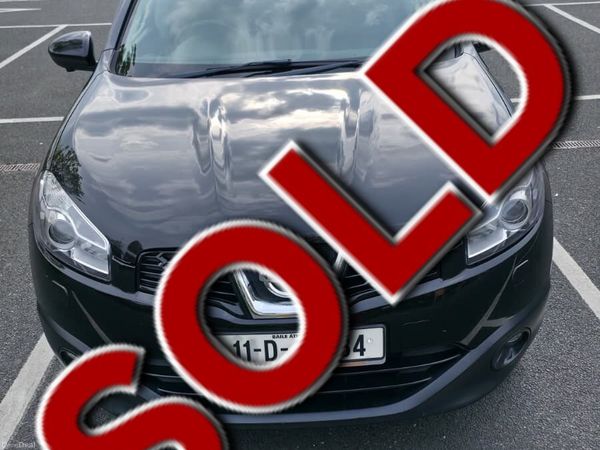 Nissan Qashqai Hatchback, Diesel, 2011, Black
