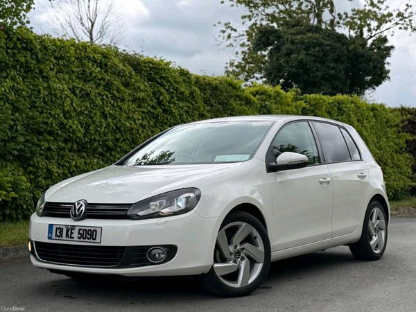 Volkswagen Golf Hatchback, Petrol, 2013, White