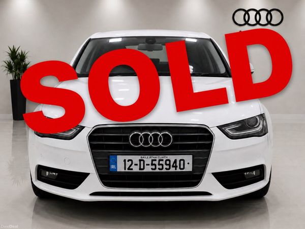 Audi A4 Saloon, Diesel, 2012, White