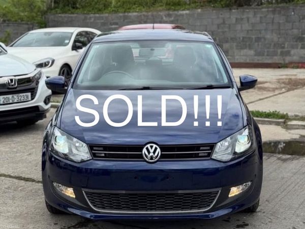 Volkswagen Polo Hatchback, Petrol, 2013, Blue
