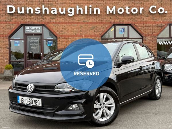 Volkswagen Polo Hatchback, Petrol, 2018, Black