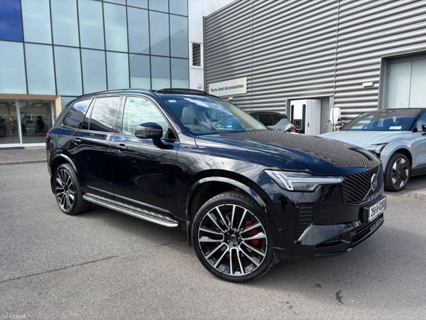 Volvo XC90 SUV, Petrol Plug-in Hybrid, 2025, Black