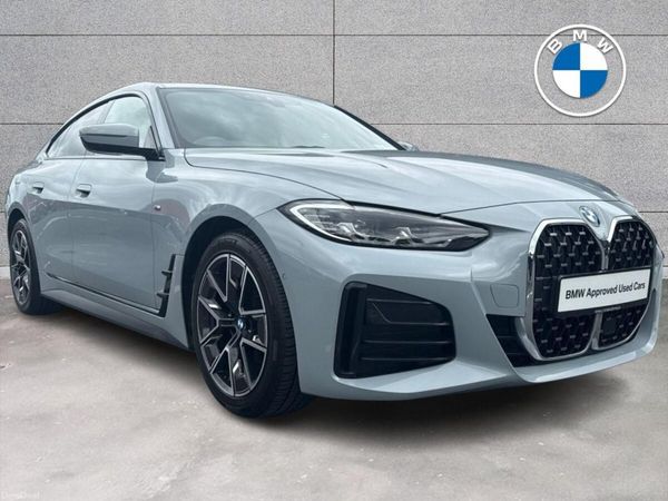 BMW 4-Series Hatchback, Diesel Hybrid, 2023, Grey