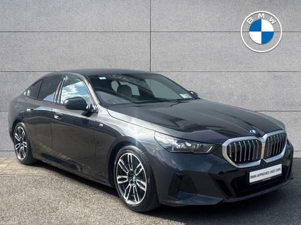 BMW 5-Series Saloon, Petrol Plug-in Hybrid, 2024, Grey