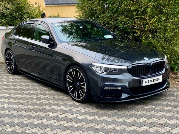 BMW 5-Series Saloon, Diesel, 2017, Grey