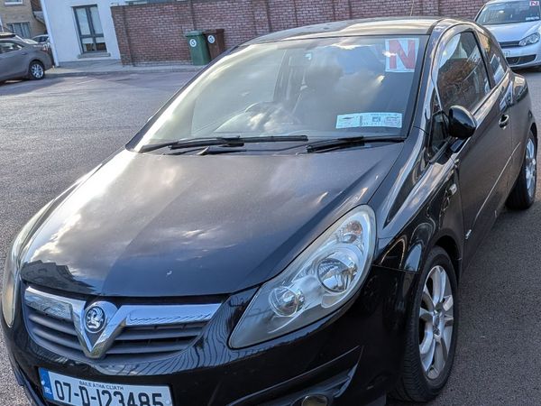 Vauxhall Corsa Hatchback, Petrol, 2007, Black