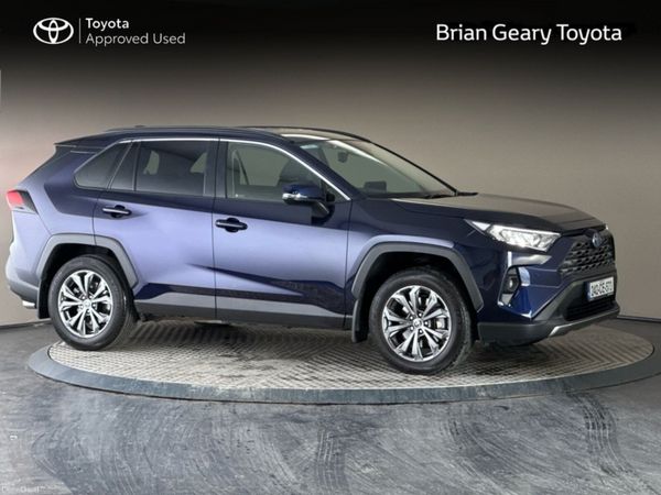 Toyota RAV4 SUV, Petrol Hybrid, 2024, Blue